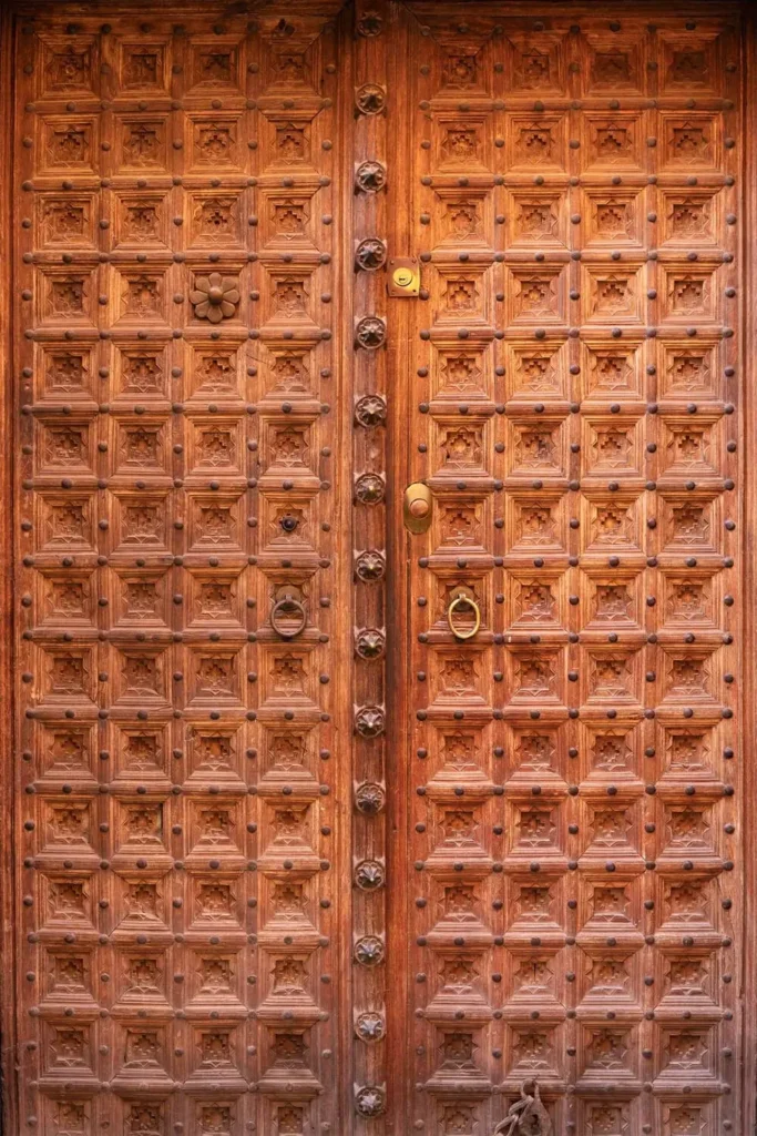 Main entrance modern wood door Designs1